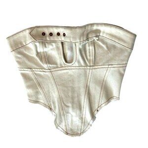 Cekette Heart Breaker Top in White